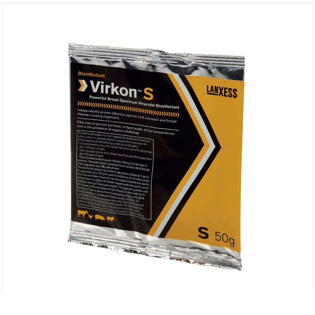 VIRKON DISINFECTANT [50G] | MB Country Living